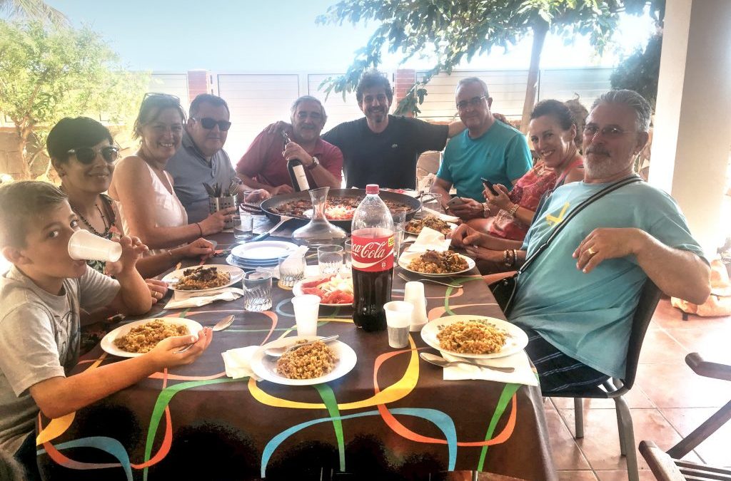 Paella Club amigos de Joaquín y Asun