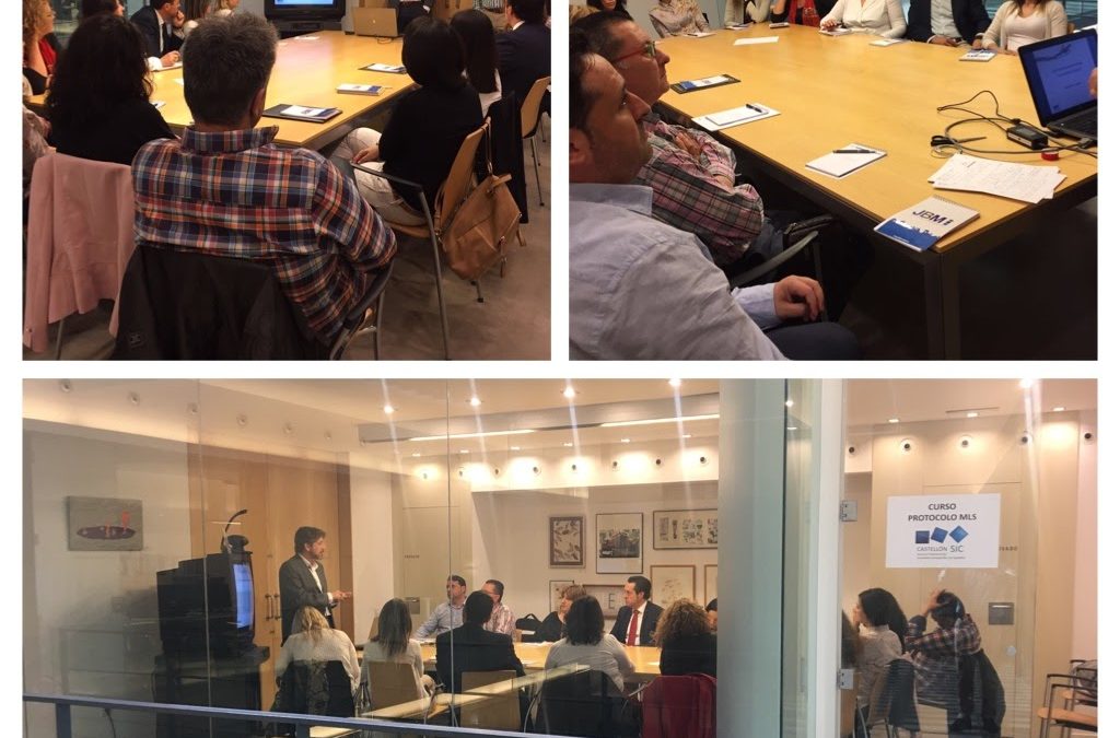 Curso impartido por Joaquín y Jordi en Castellón SIC de protocolo, buenas prácticas